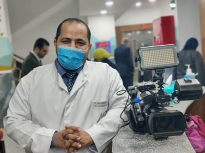 دكتور محمود عبد العزيز غلاب استشاري ومدرس الاشعة التشخيصية والتداخلية