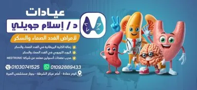 دكتور اسلام مصطفى جويلي أخصائي أمراض الغدد الصماء و السكر