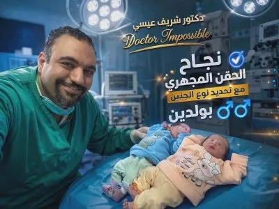 دكتورشريف عيسي استشاري النساء والتوليد وجراحات المناظير والحقن المجهري