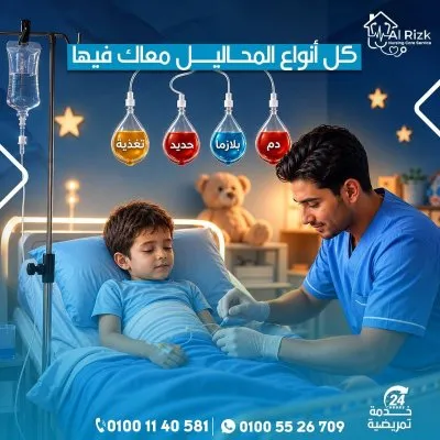 الرزق للخدمات التمريض المنزلي