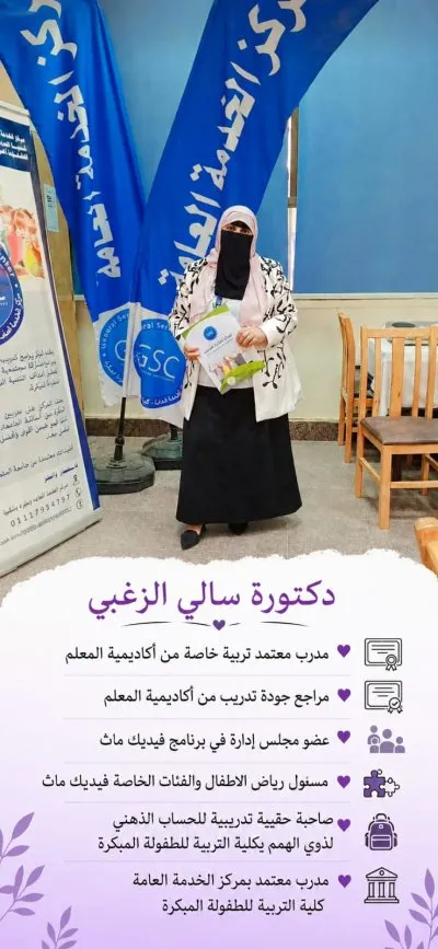 أكاديمية ابتسم للتأهيل وتنمية المهارات دكتورة سالي الزغبي