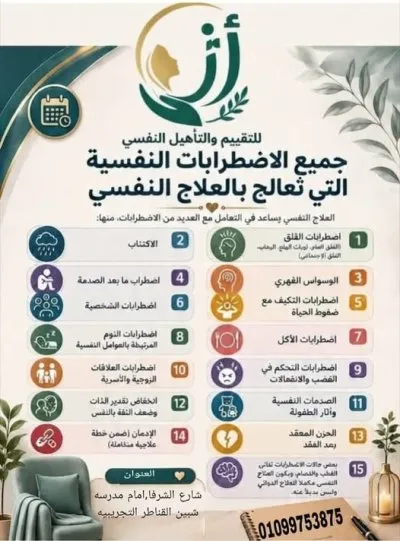 مركز أثر للإرشاد والتأهيل النفسي والتخاطب دكتورة هبة الشقري