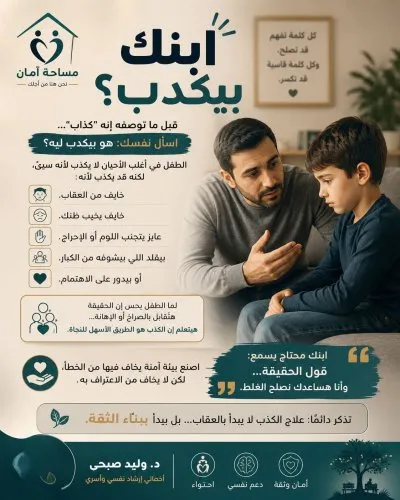 دكتور وليد صبحي أخصائي إرشاد نفسي وأسري وتعديل السلوك
