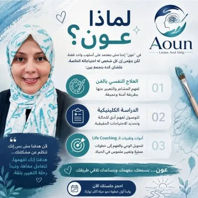 دكتورة مها النحراوي استشاري العلاج النفسي بالفن ولايف كوتش معتمد