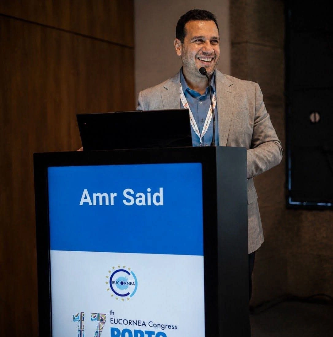 Professor Dr. Amr Saeed, Prof of Ophthalmology