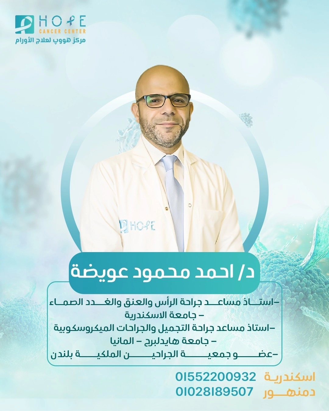 Dr. Ahmed Mahmoud Awida, Assistant of Head
