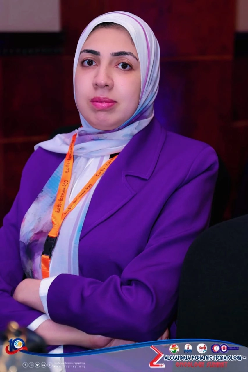 دكتورة شيماء محمد يسري استشاري أمراض دم الأطفال