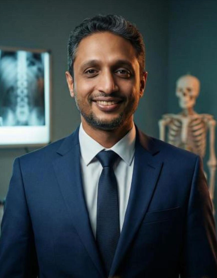 Dr. Abdel Rahman Hossam, specialist in orthopedics