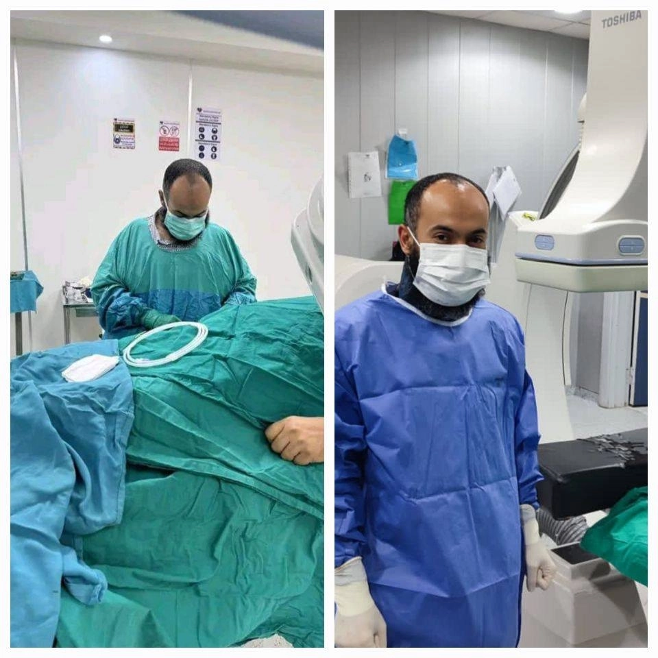 الدكتور أحمد مسعد أخصائي القلب واوعية الدموية.