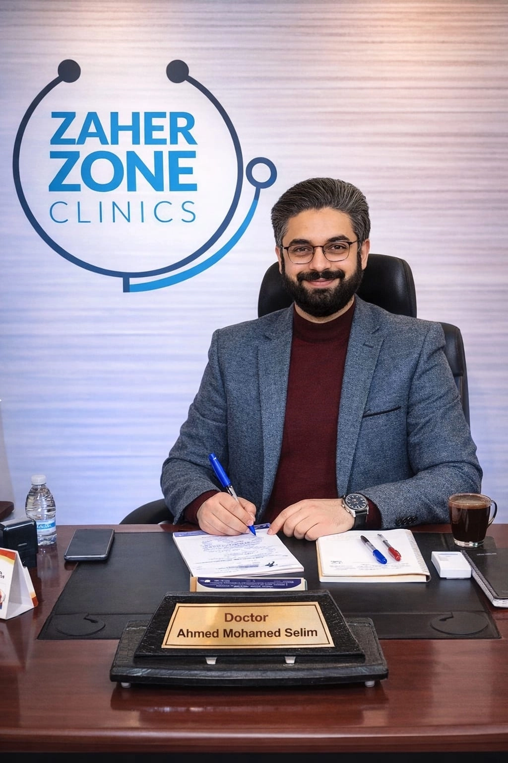 دكتور احمد سليم أستاذ عظام وعظام أطفال عيادات زاهر زون