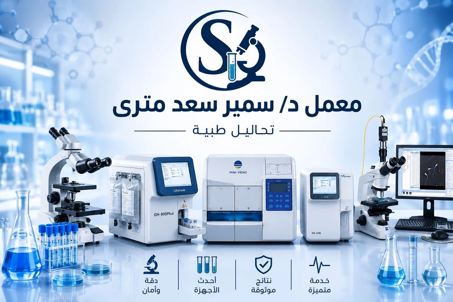 معمل دكتور سمير سعد متري للتحاليل الطبية