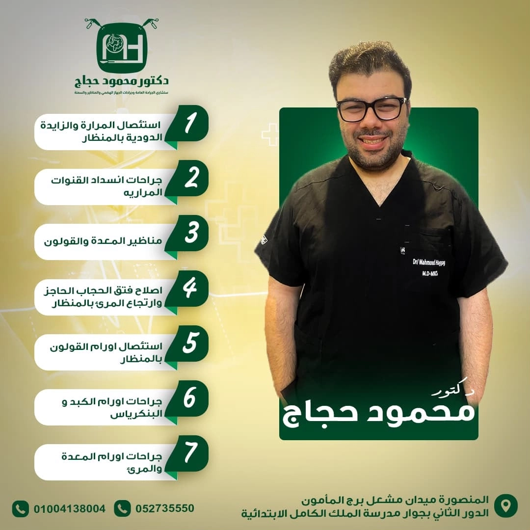 Dr Mahmoud Haggag Consultant General Surgeon